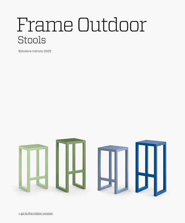 Frame Stools Outdoor