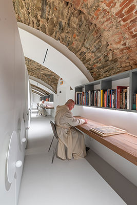 The Modern Library in Camaldoli