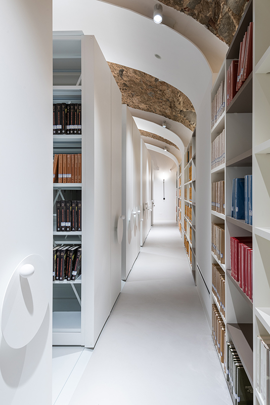 The Modern Library in Camaldoli