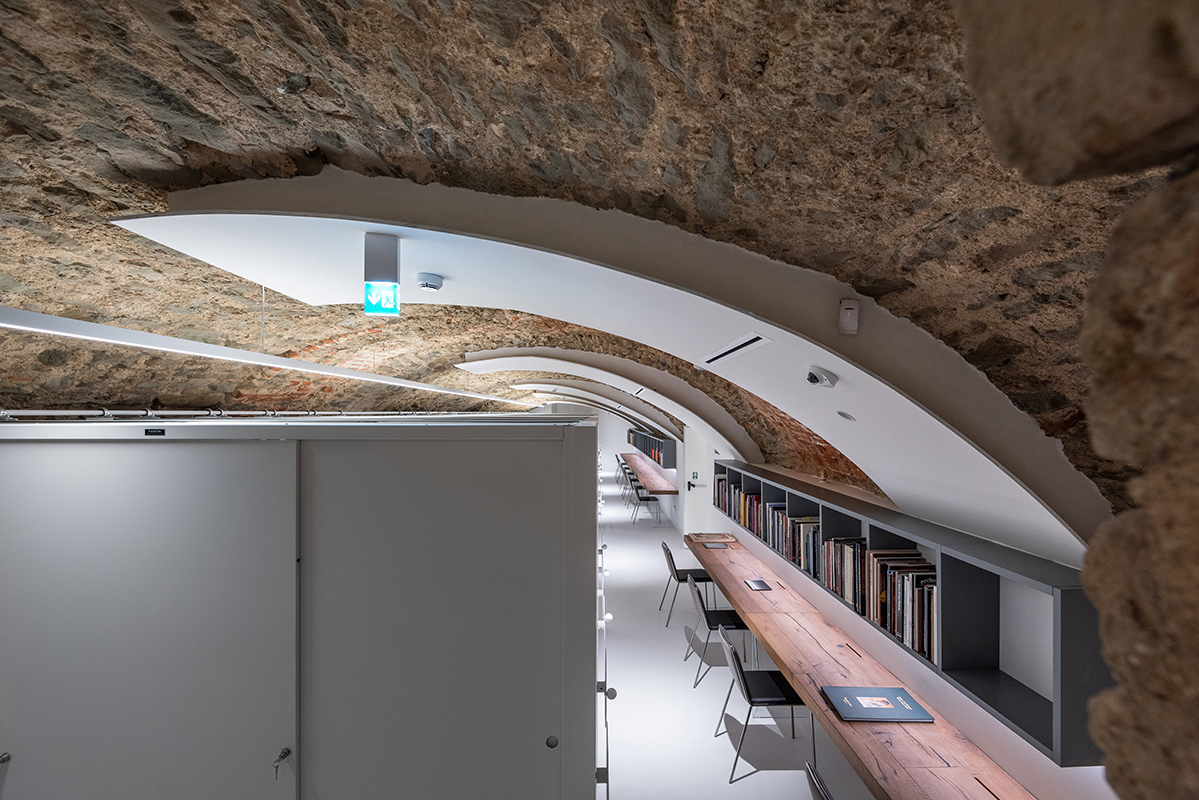The Modern Library in Camaldoli