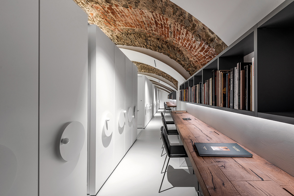 The Modern Library in Camaldoli