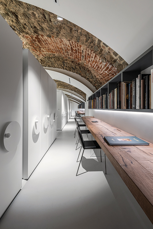 The Modern Library in Camaldoli